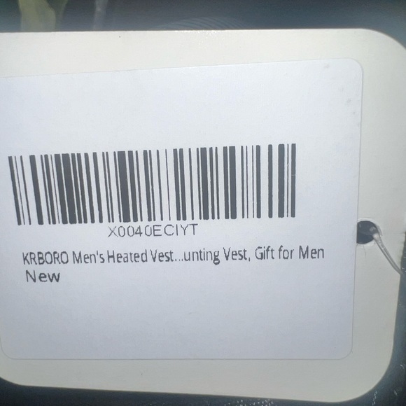 Heated Vest with 7.5-Hour Lifespan Rechargeable Battery Pack Included - Picture 10 of 12